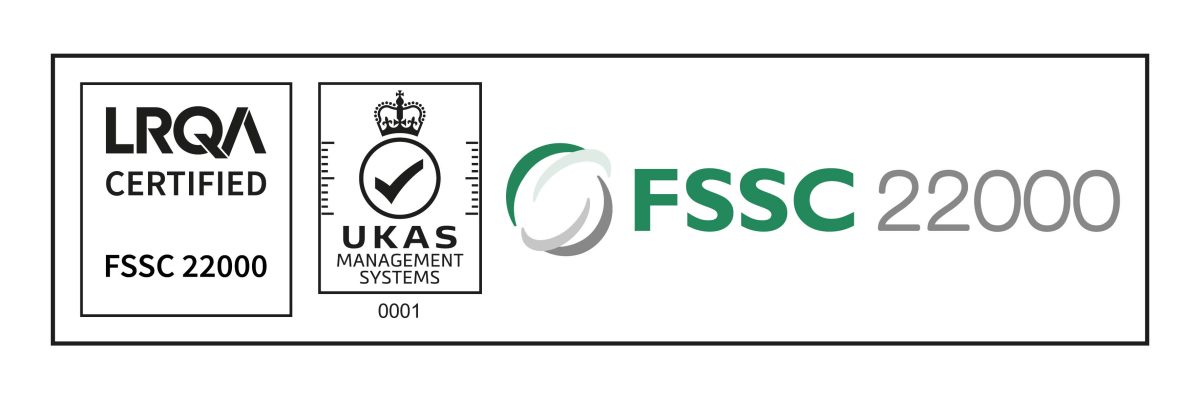 LRQA CERTIFIED FSSC22000 _ UKAS MANAGEMENT SYSTEMS 0001